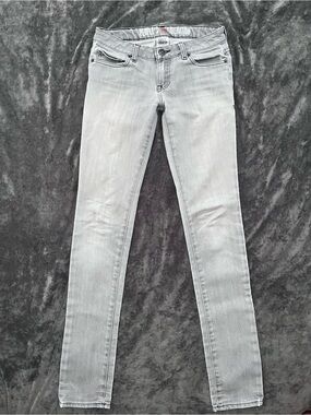 People's Liberation Light Gray Skinny Jeans Size 25